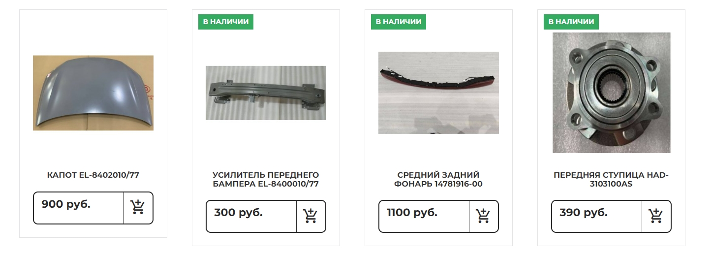 Автозапчасти из Китая