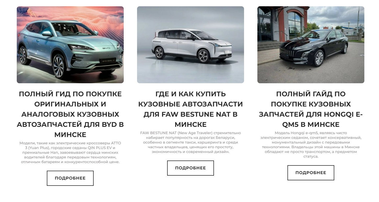 Автозапчасти из Китая